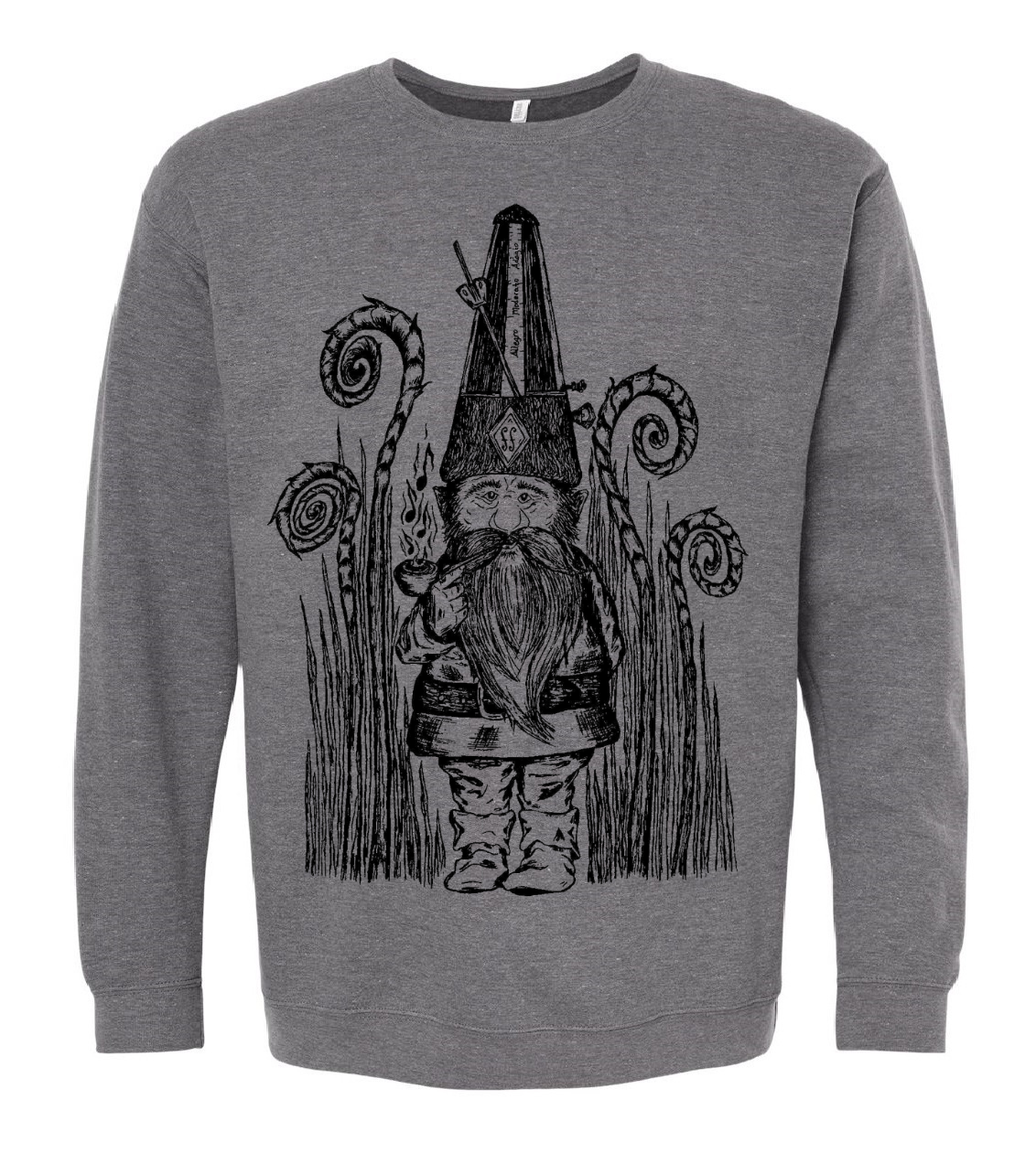 A Metro Gnome Unisex Fleece Crewneck
