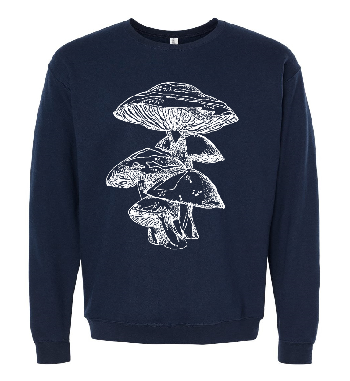 Mushrooms Unisex Fleece Crewneck
