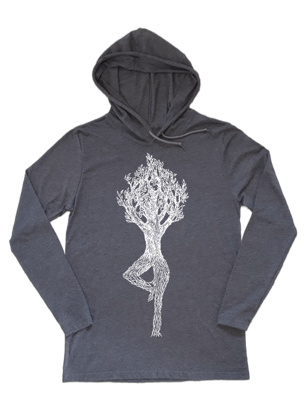 Tree Pose Unisex Lightweight Hoodie