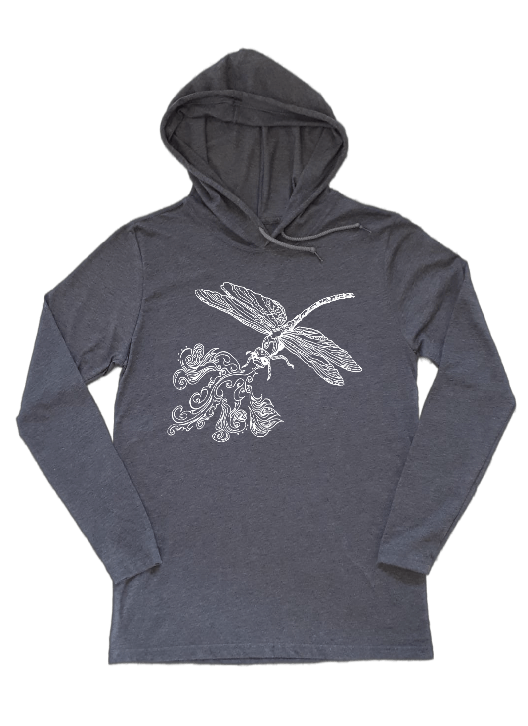Fire Breathing Dragonfly Unisex Lightweight Hoodie