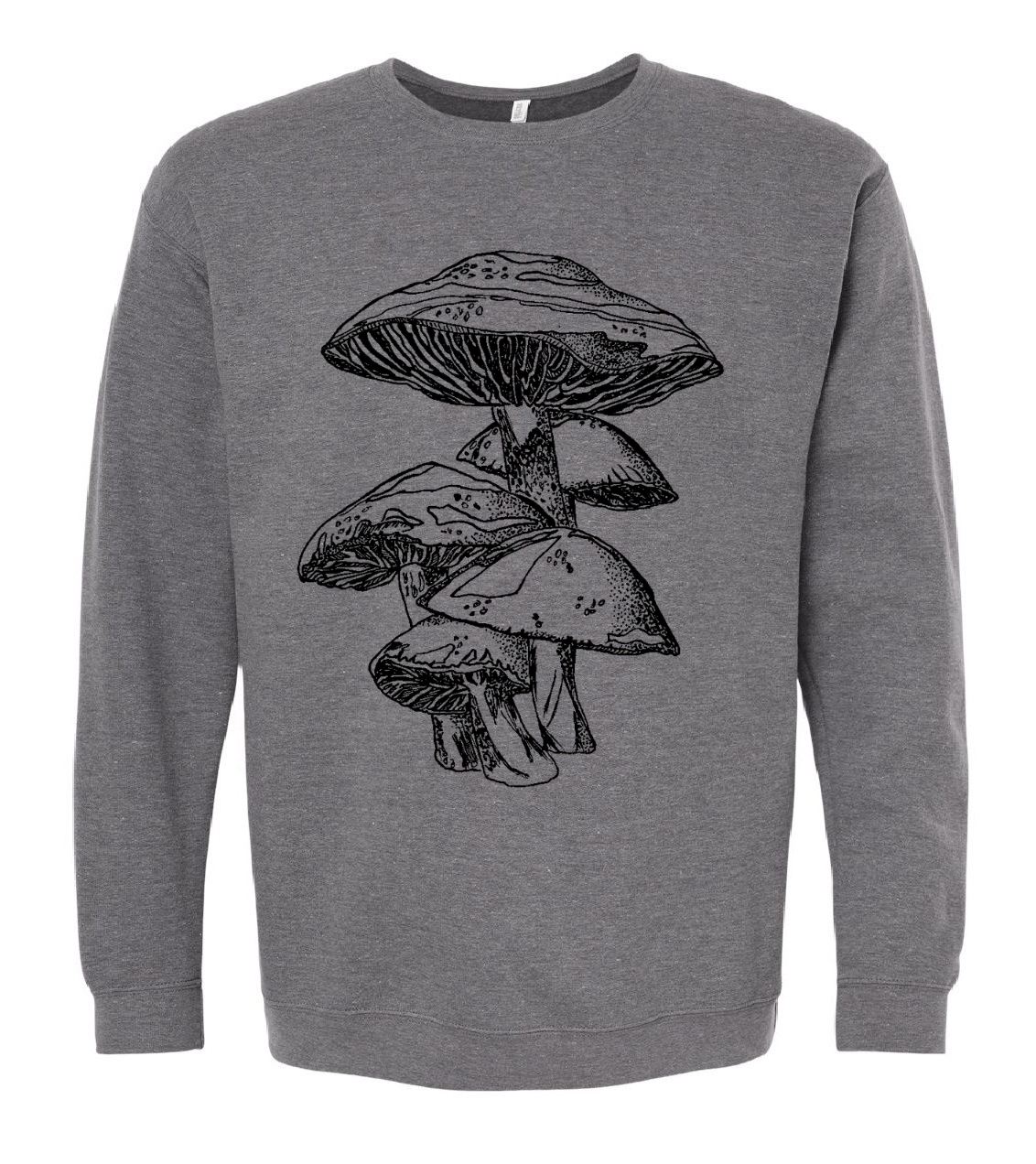 Mushrooms Unisex Fleece Crewneck