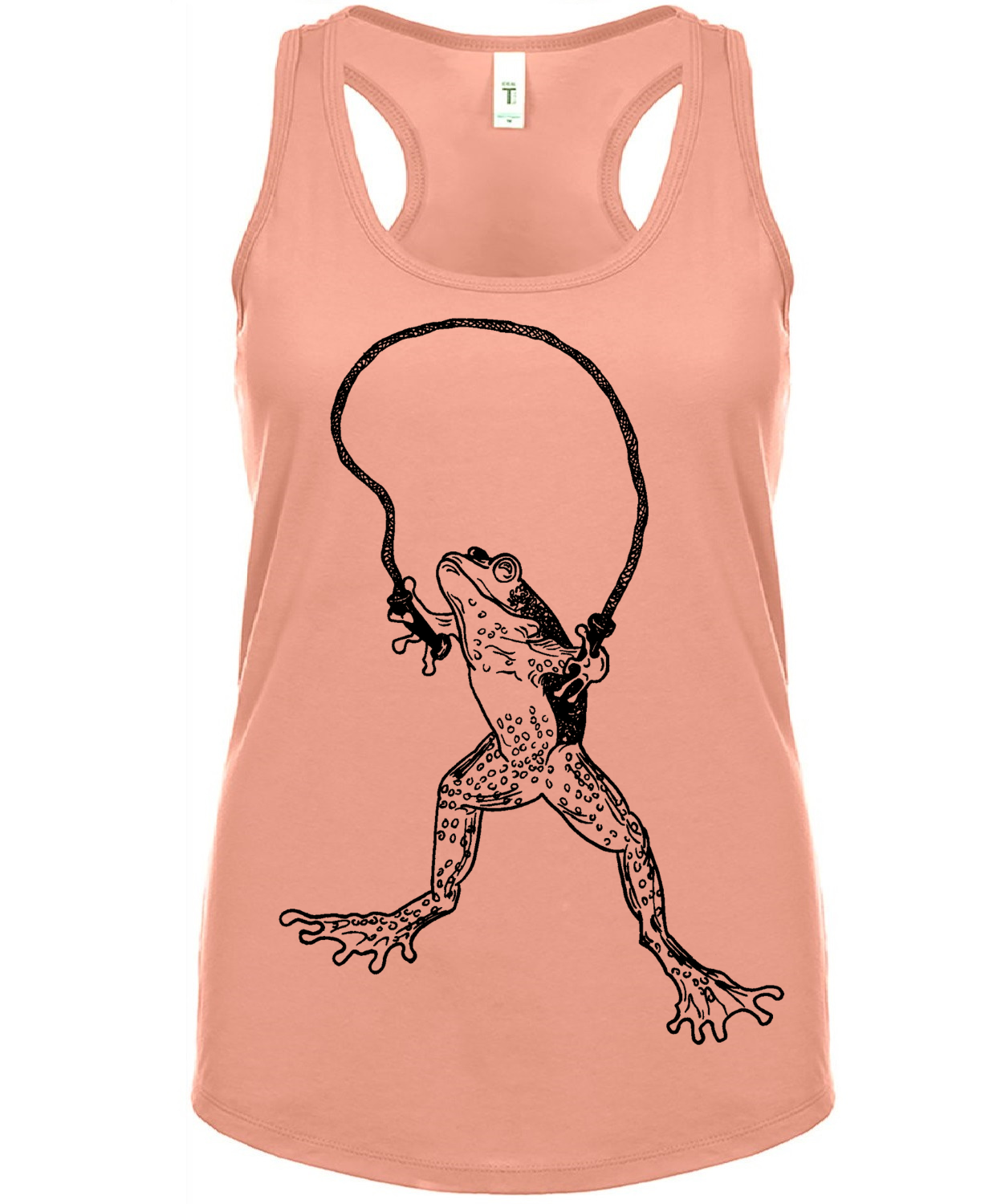 Jumping Frog Ladies Tank Top