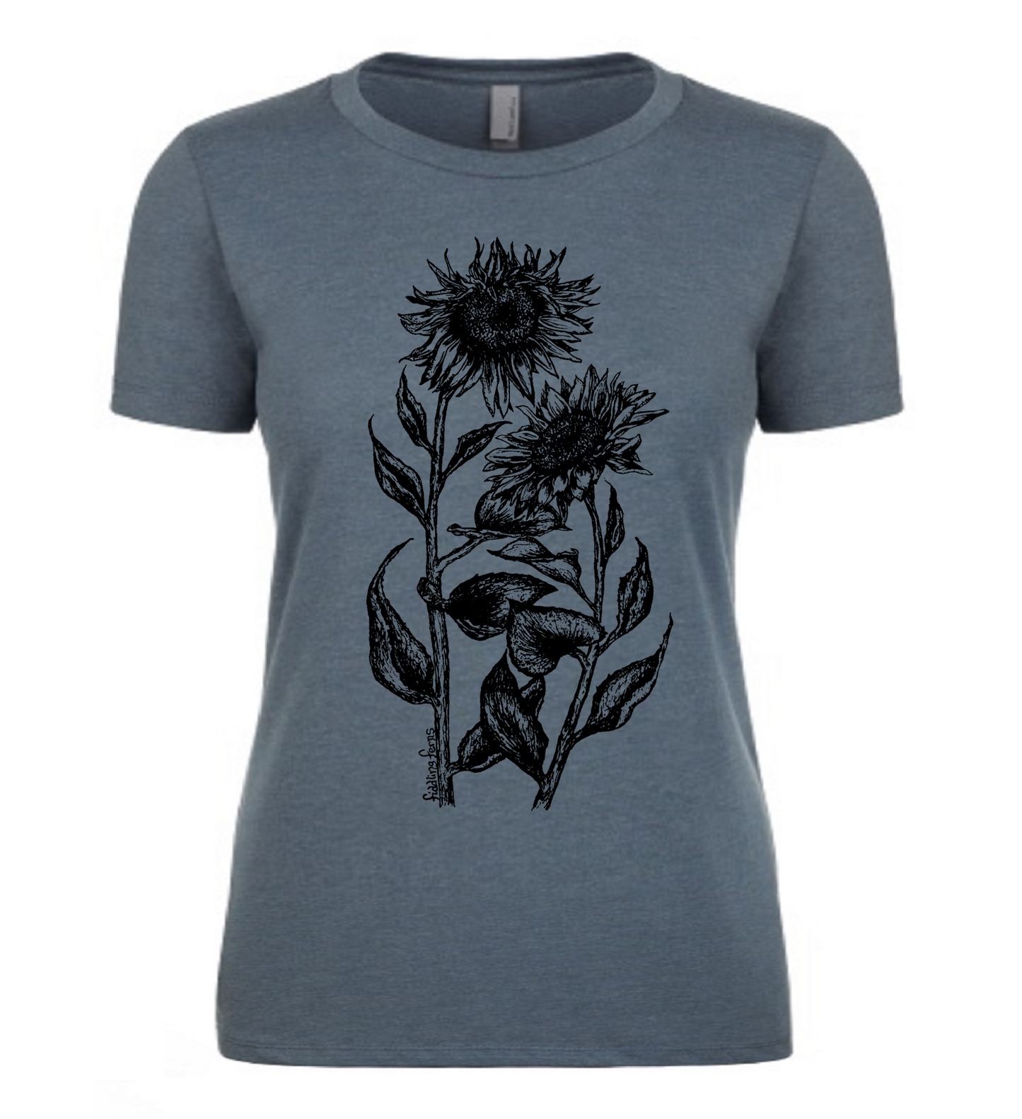 Sunflowers Ladies T Shirt