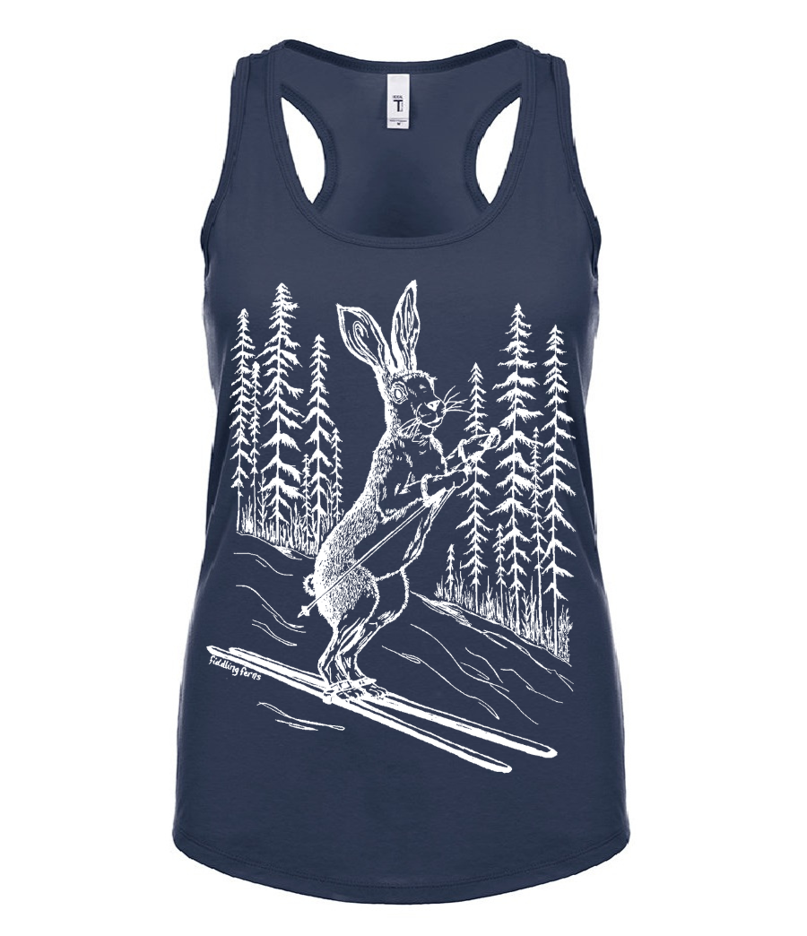 The Bunny Hill Ladies Tank Top