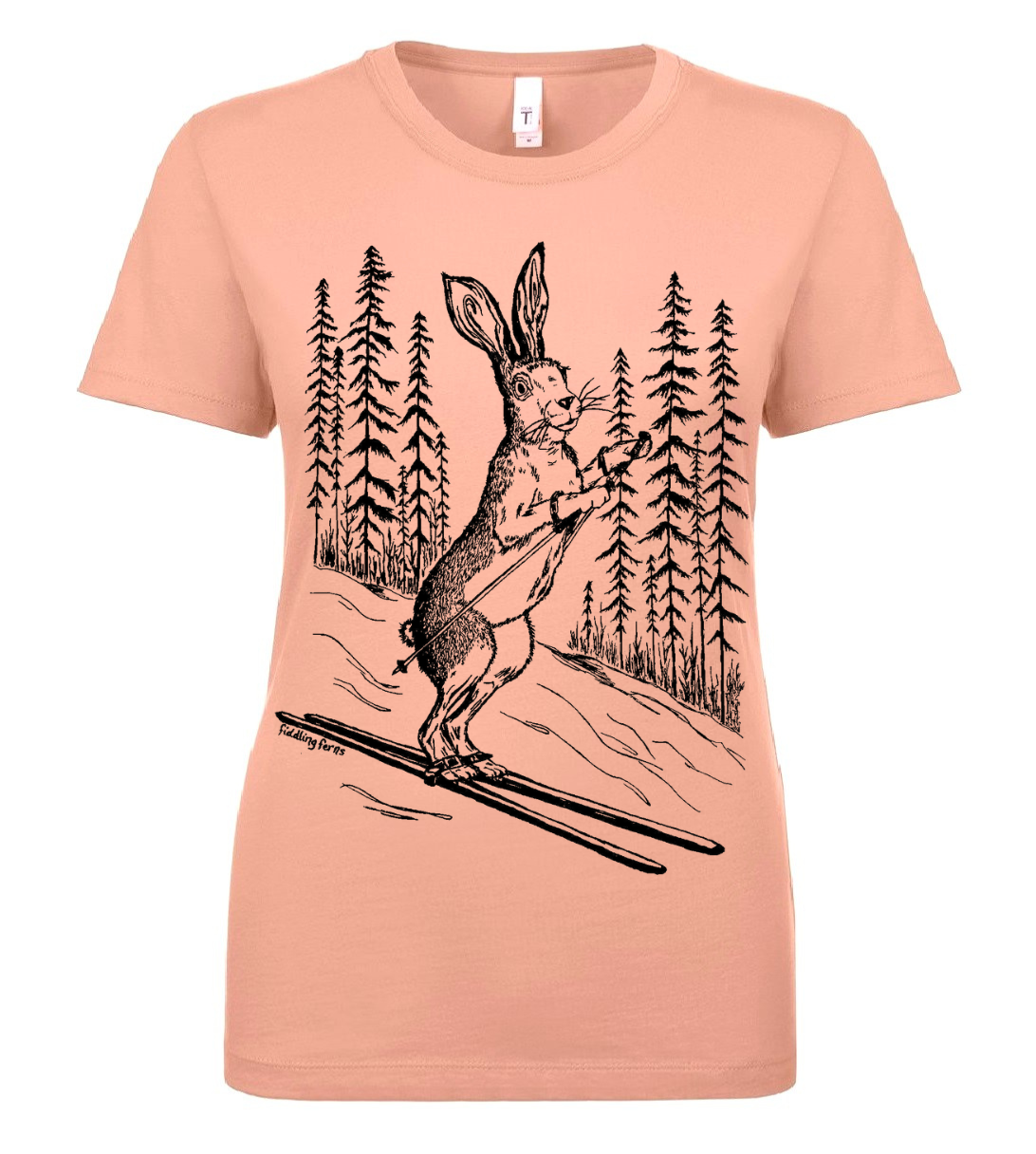 The Bunny Hill Ladies T Shirt