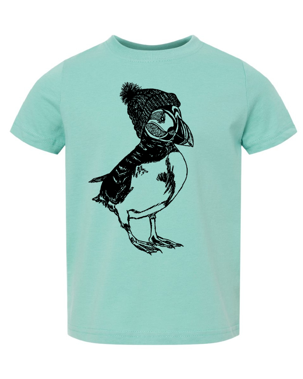 Puffin in a Toque Toddler Tee