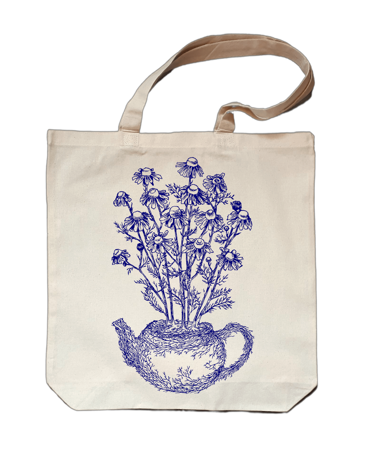 Chamomile Tea Small Cotton Tote