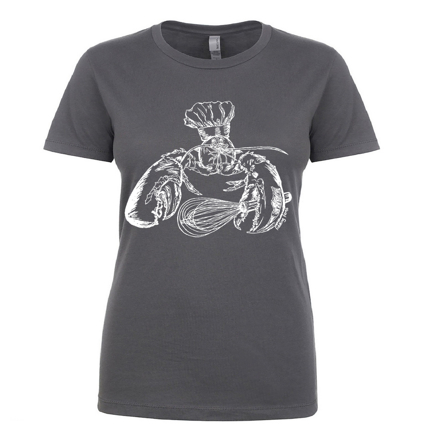 Chef Lobster Ladies T Shirt