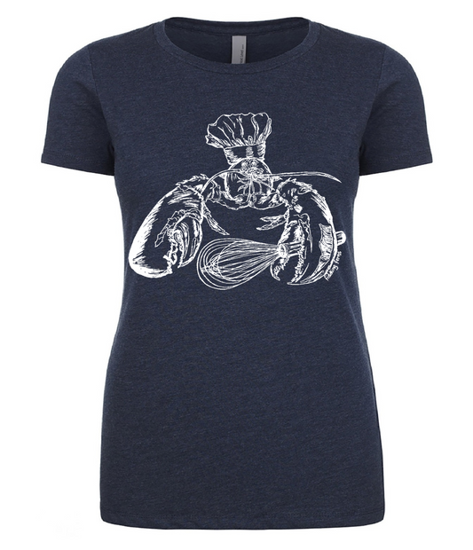 Chef Lobster Ladies T Shirt
