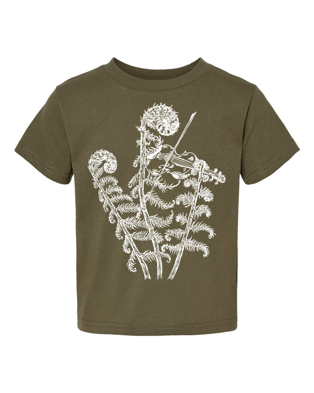 Fiddling Fiddleheads Toddler Tee