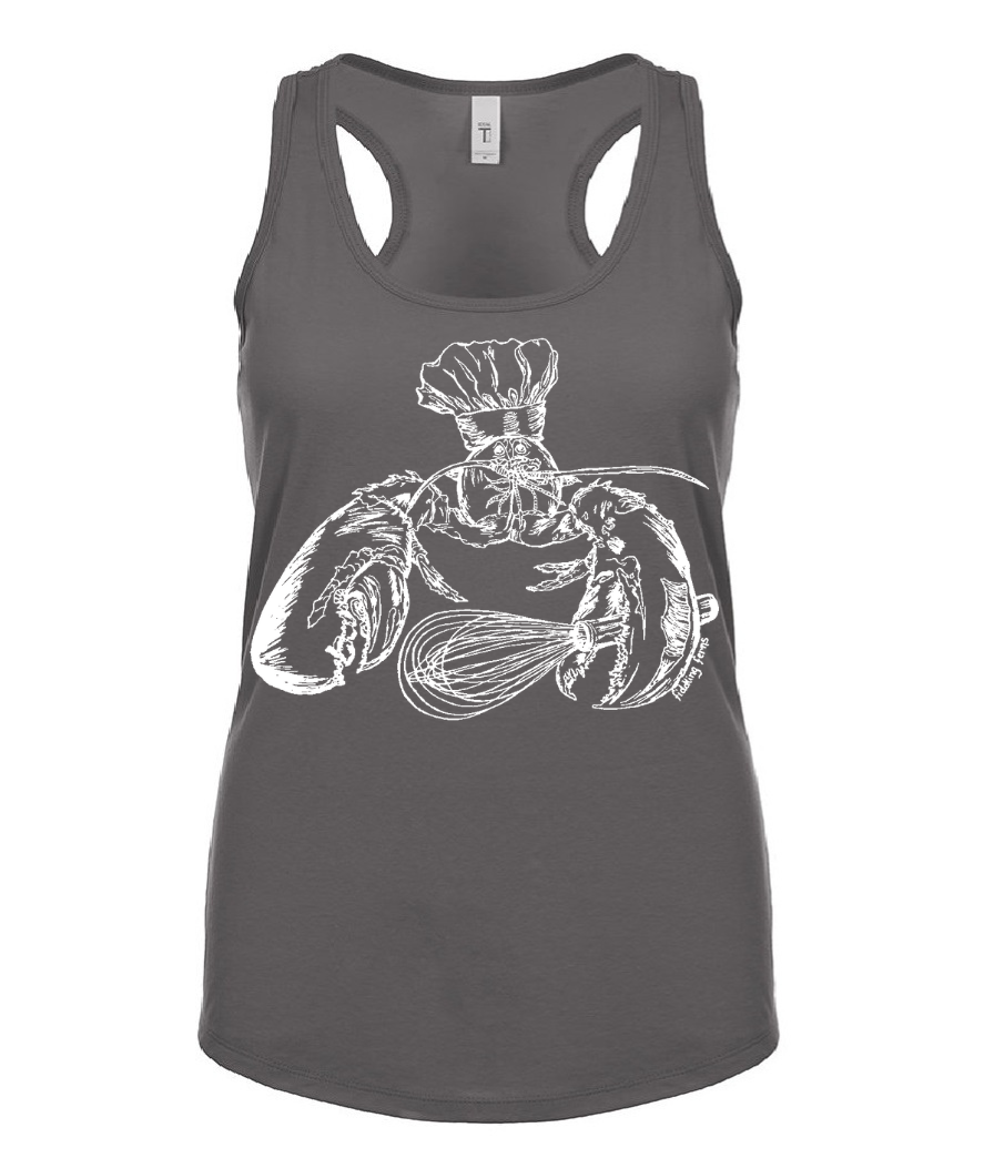 Chef Lobster Ladies Tank Top