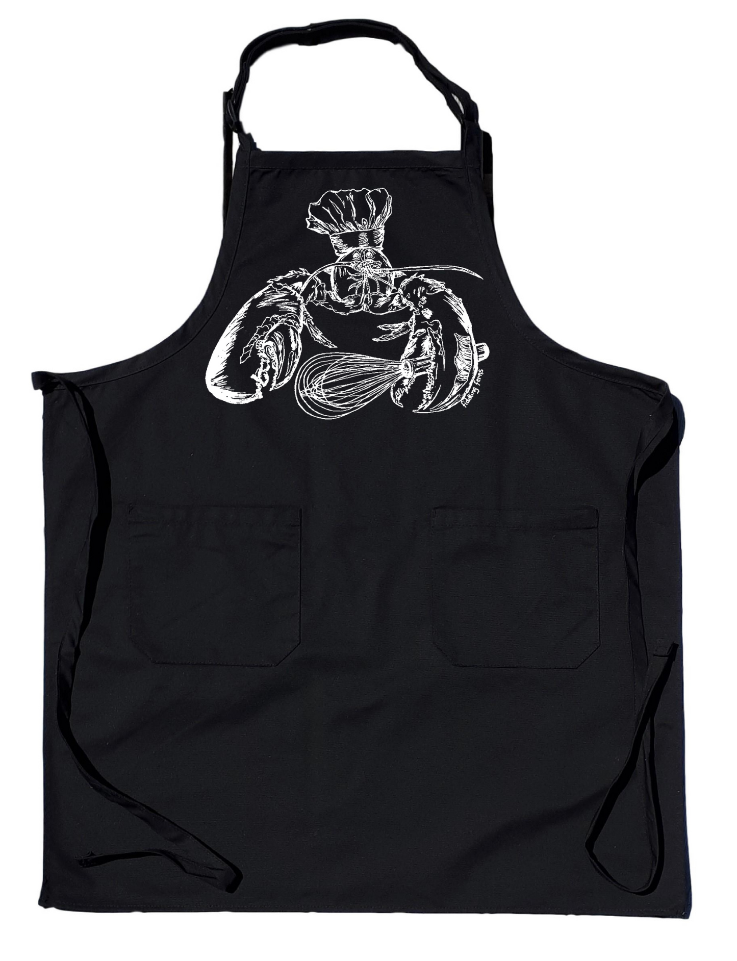 Lobster Chef Apron with Pockets