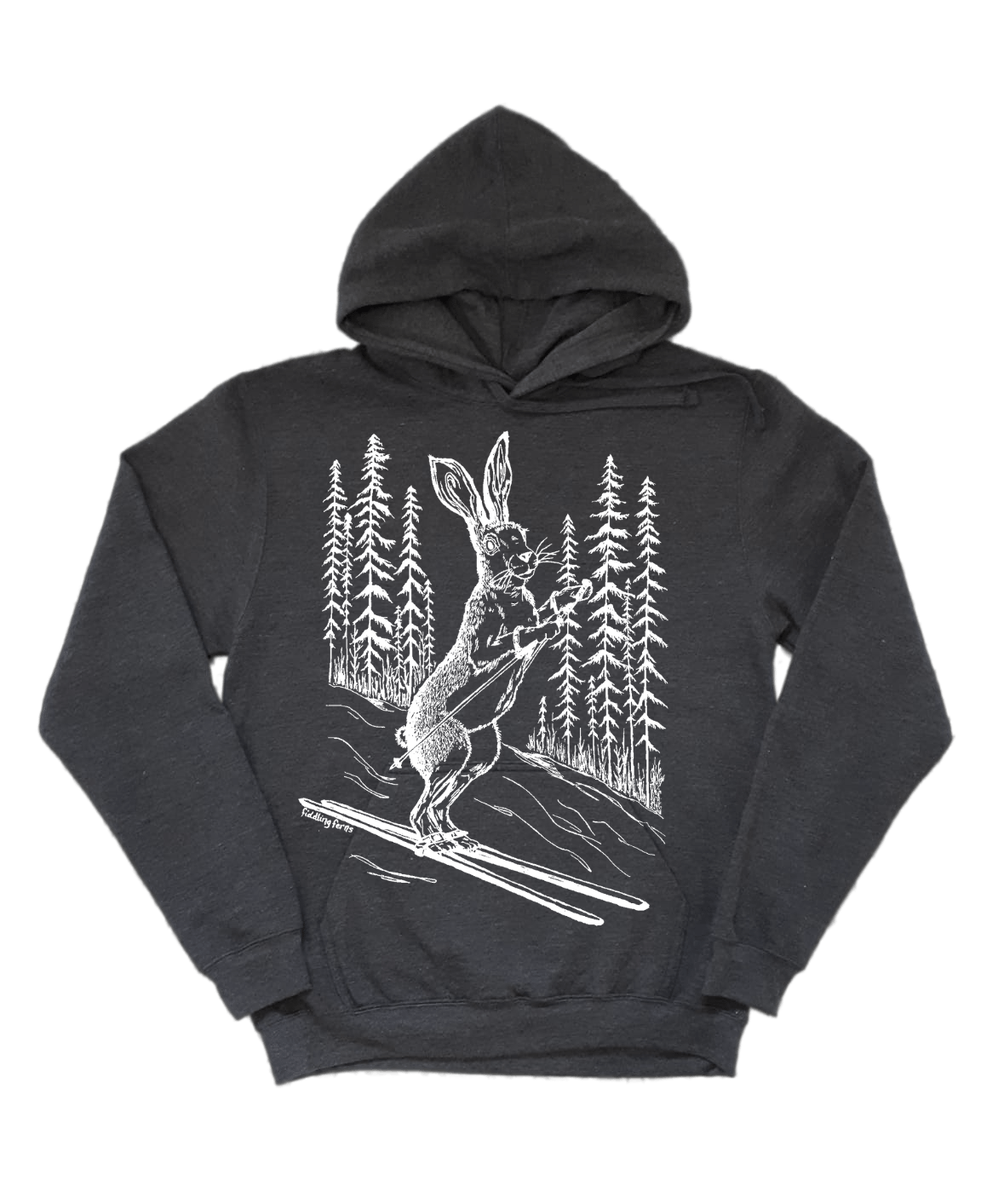 The Bunny Hill Unisex Fleece Hoodie