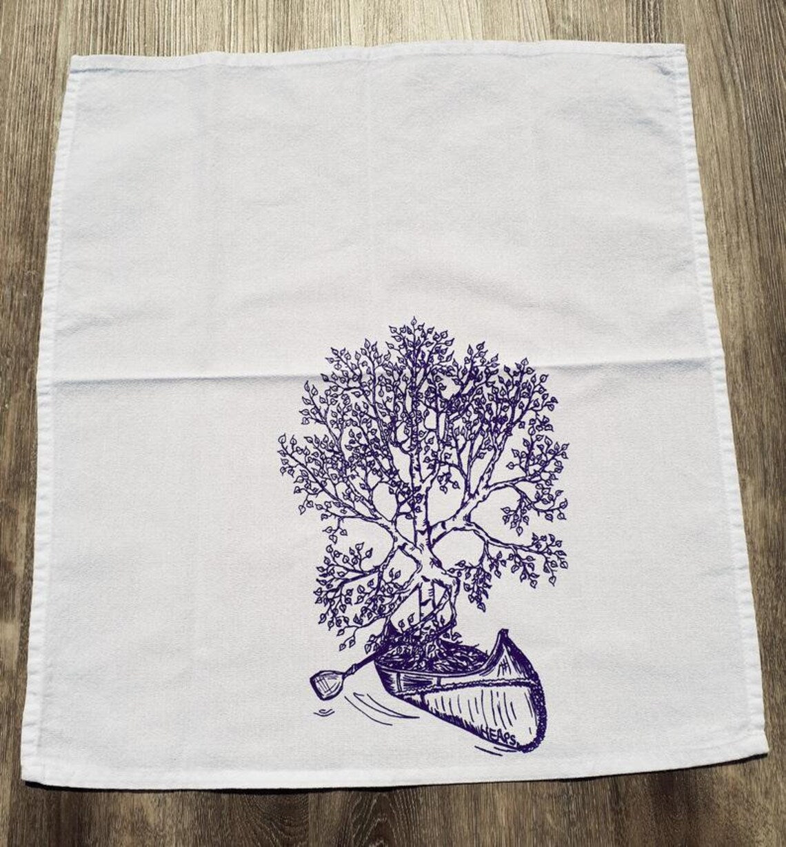 Set of 4 Woodland Trees Napkins Bright