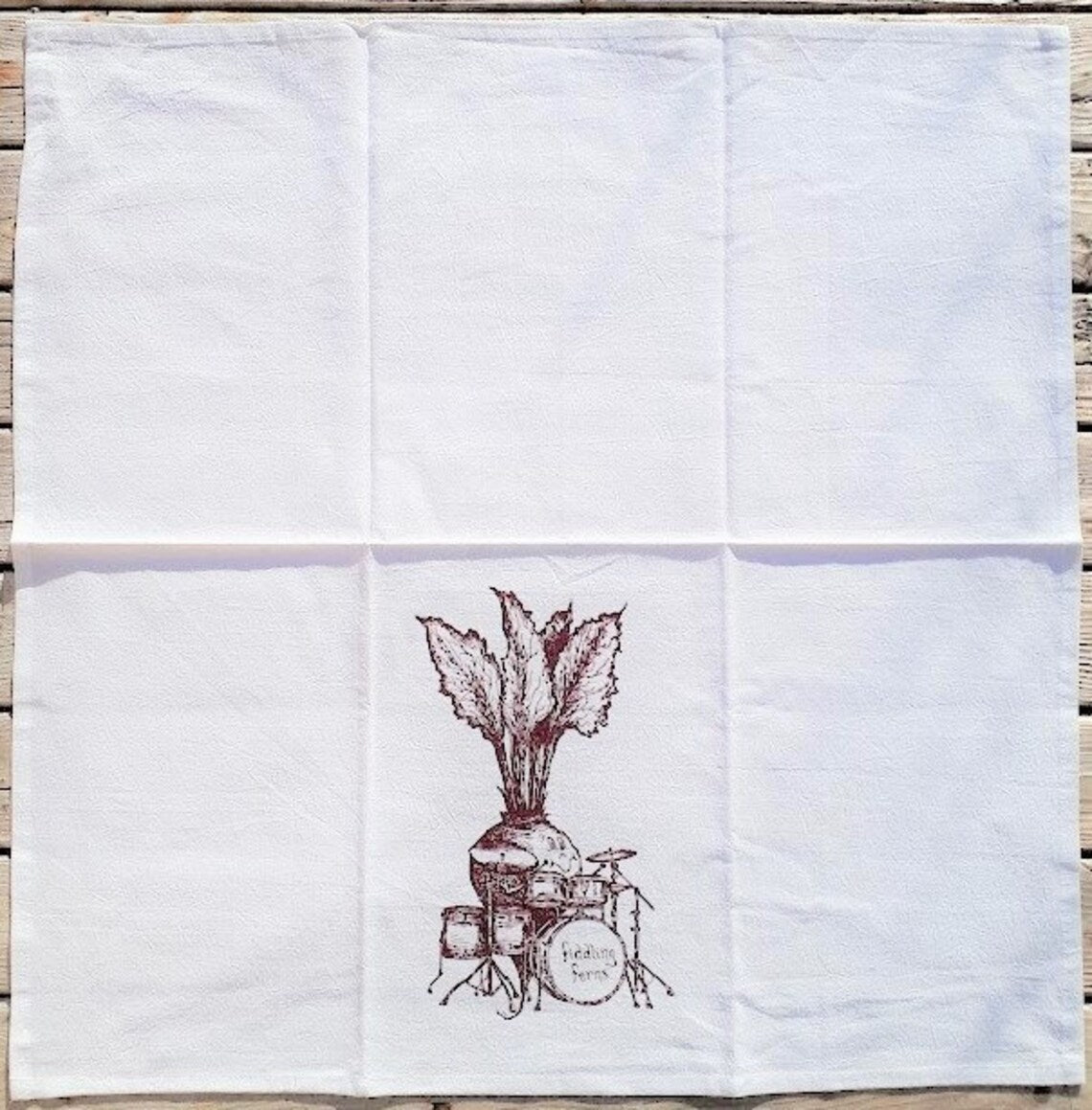We've Got the Beet Flour Sack Tea Towel