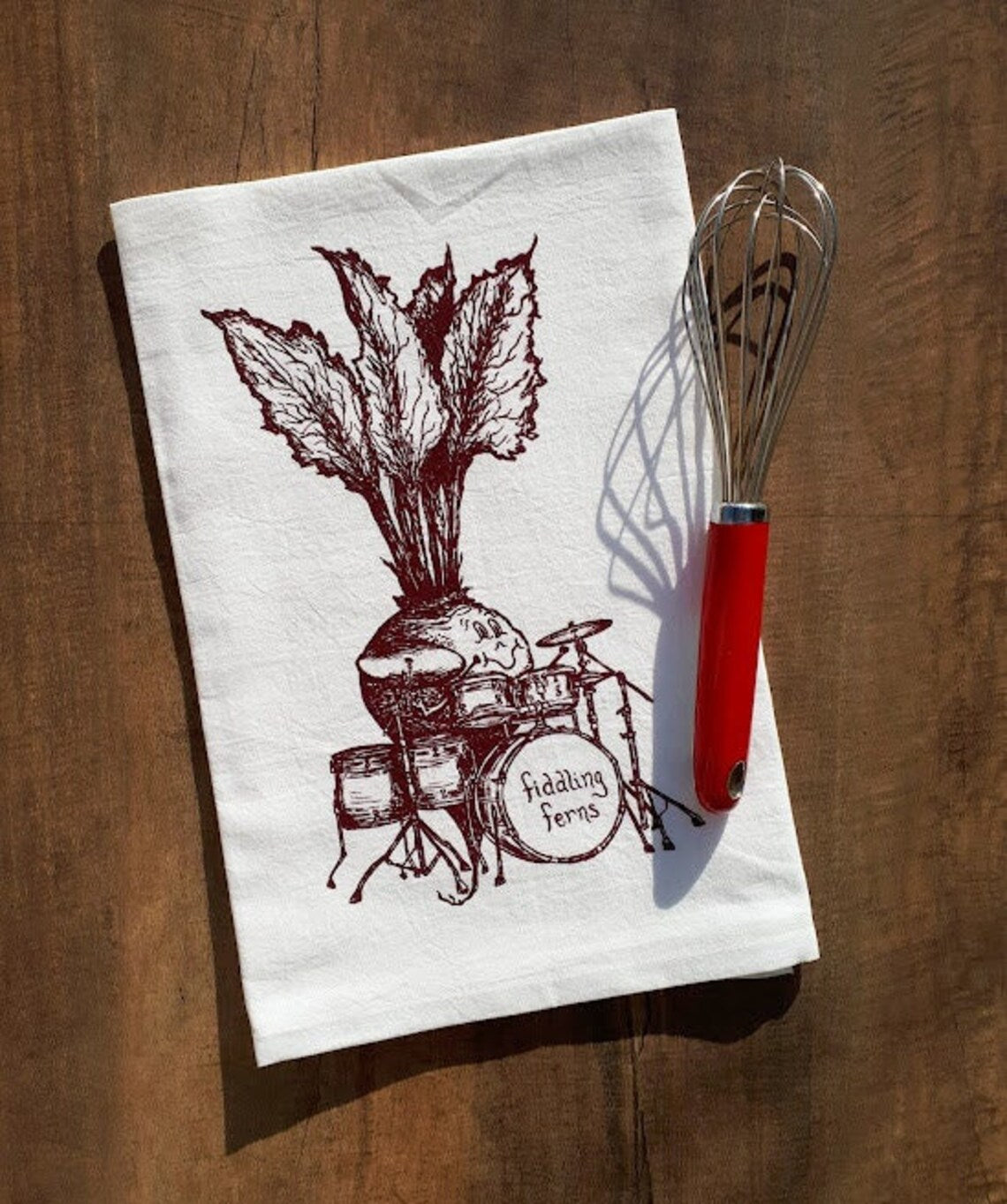 We've Got the Beet Flour Sack Tea Towel