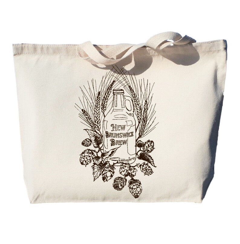 NB Brew Large Heavyweight Canvas Tote