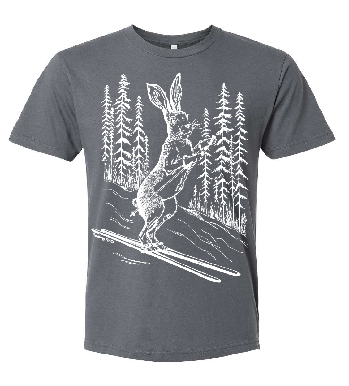 Bunny Hill Alpine Skier Unisex T Shirt