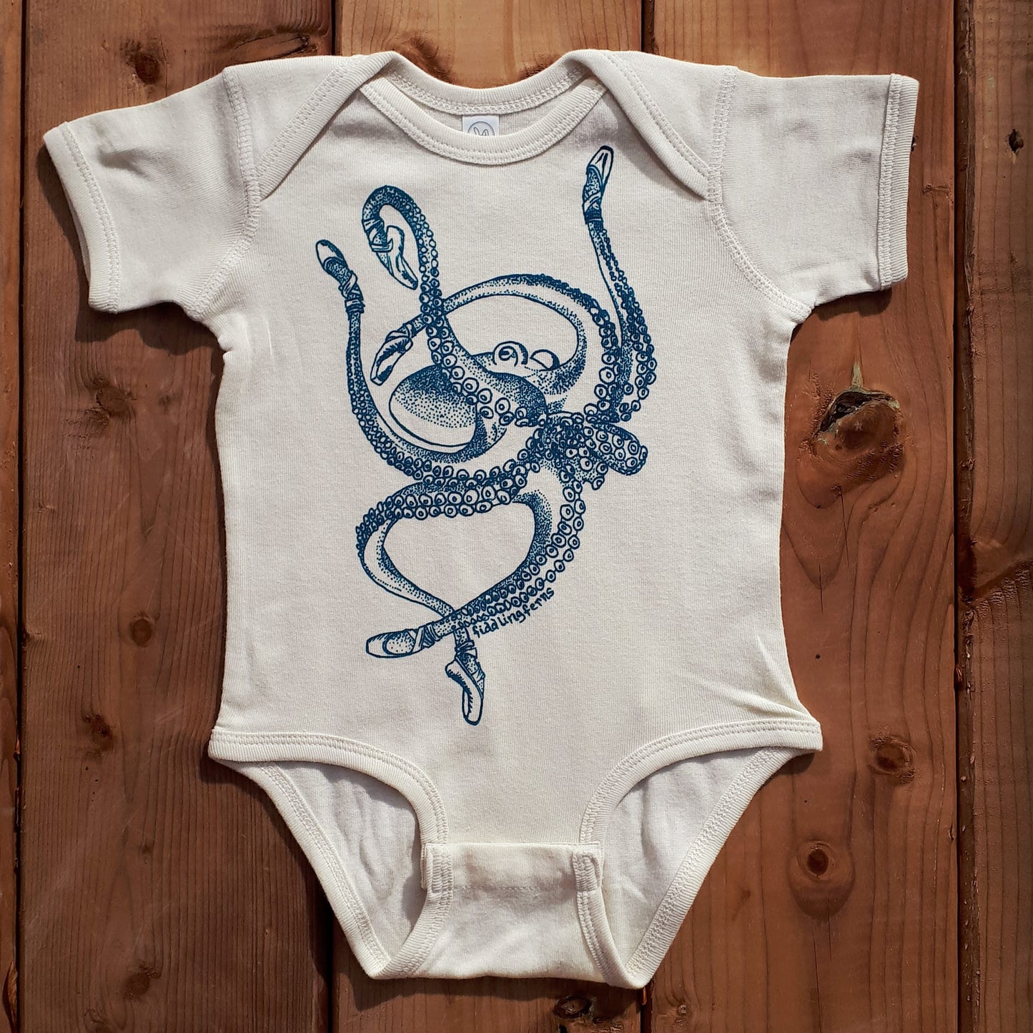 Octopus Ballet Dancer Infant Bodysuit