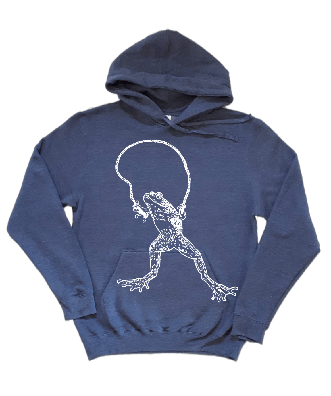 Leap, Frog Unisex Fleece Hoodie