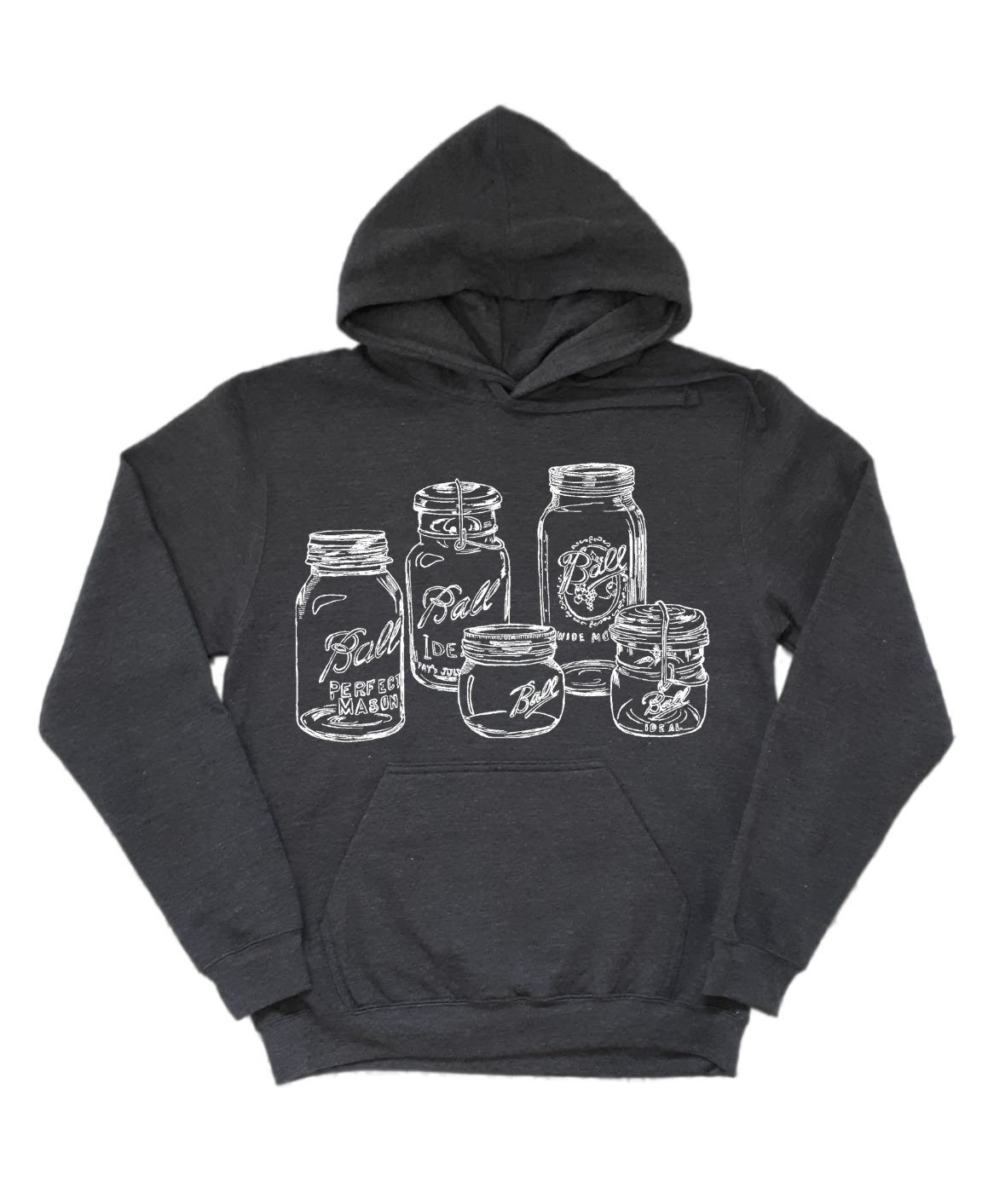 Mason Jars Unisex Fleece Hoodie