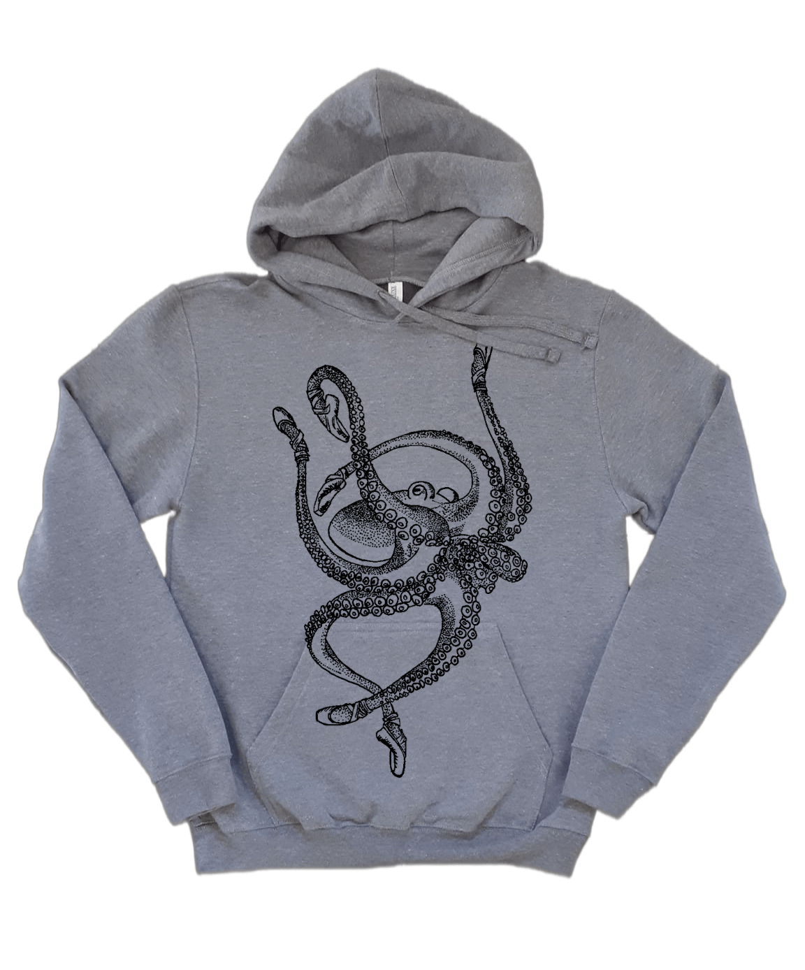 Octopus Ballet Dancer Unisex Fleece Hoodie