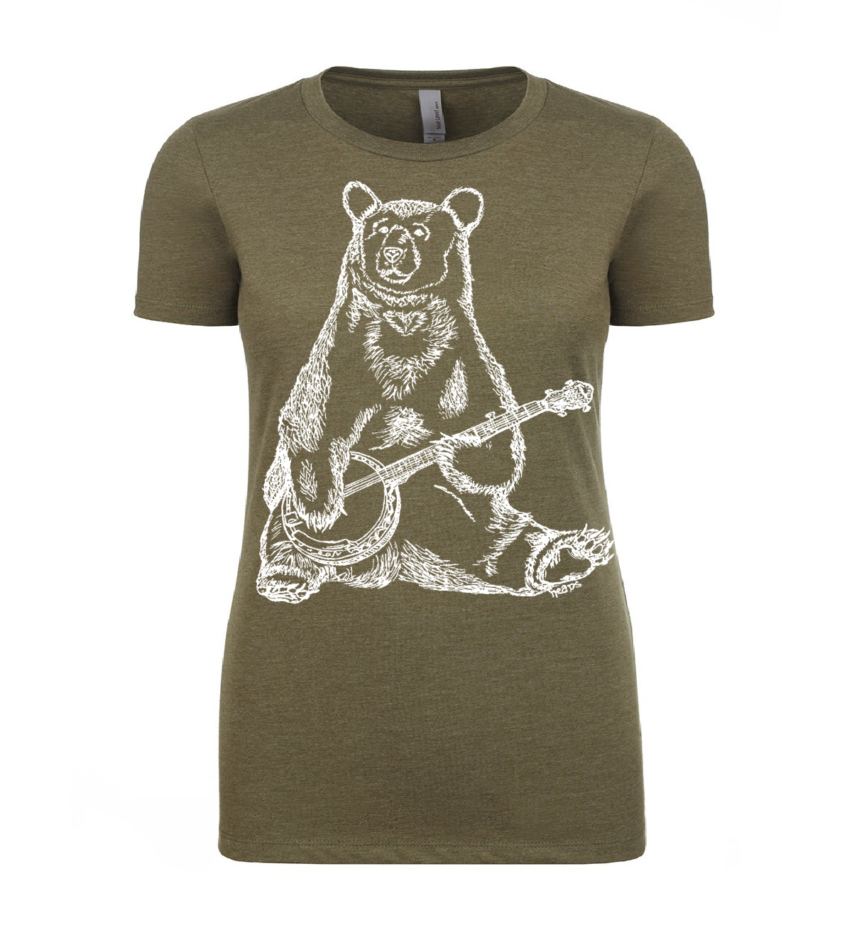 Banjo Bear Ladies T Shirt