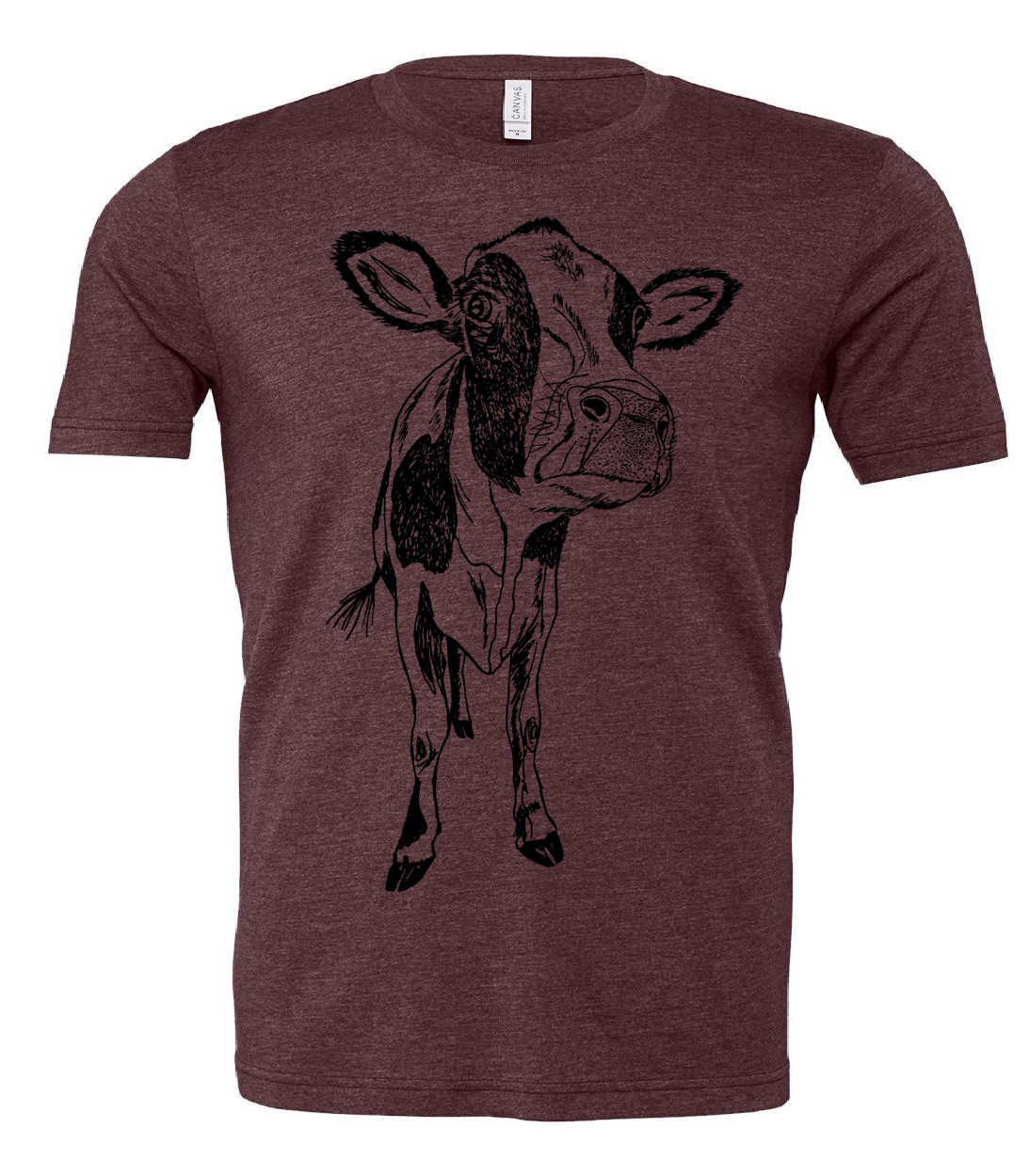 Curious Cow Unisex T Shirt