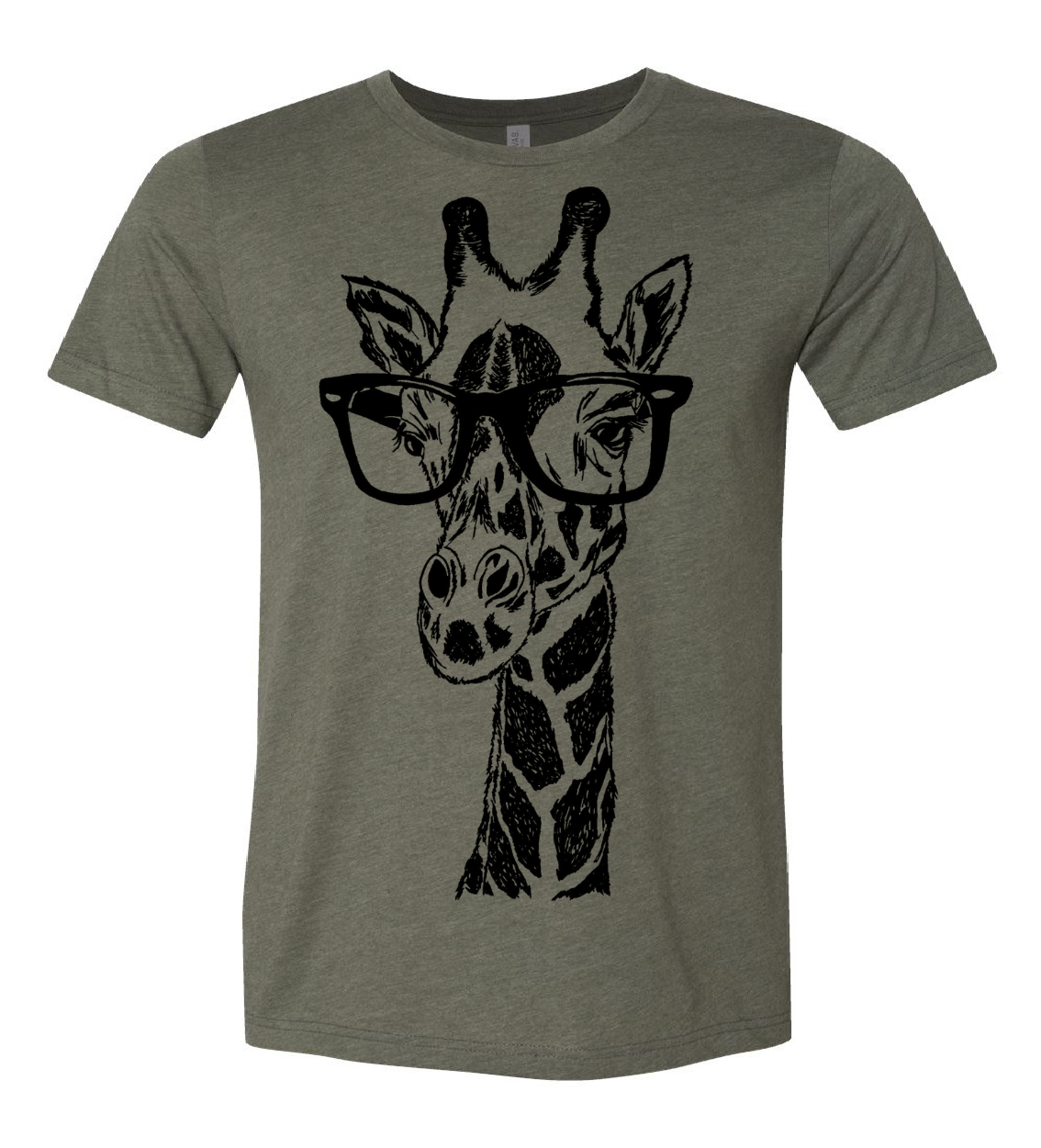 The Original Giraffe Wearing Glasses Unisex T Shirt