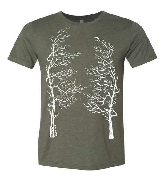 Bare Trees as Lungs Unisex T Shirt