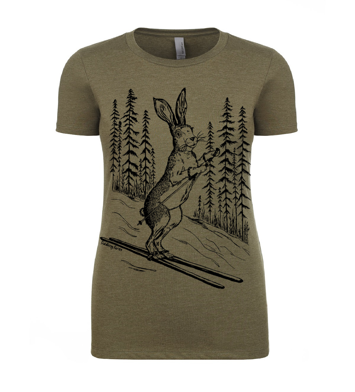 The Bunny Hill Ladies T Shirt