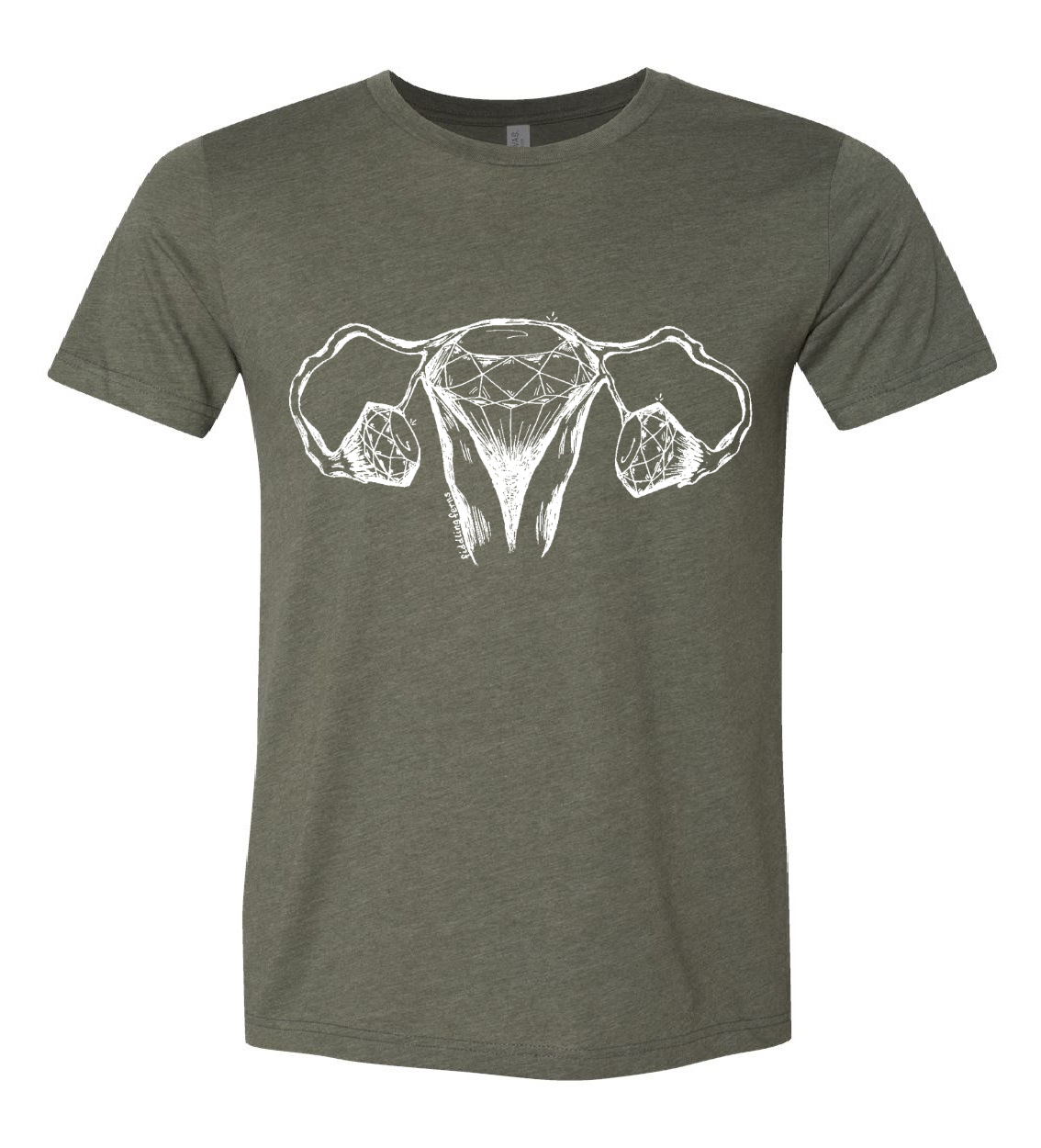 Diamond Uterus and Ovaries Unisex T Shirt