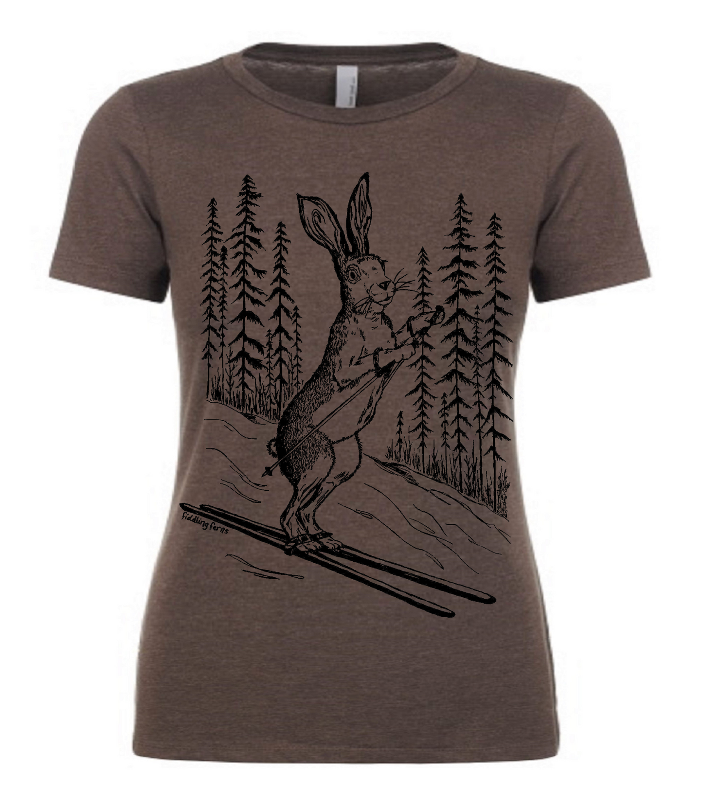 The Bunny Hill Ladies T Shirt