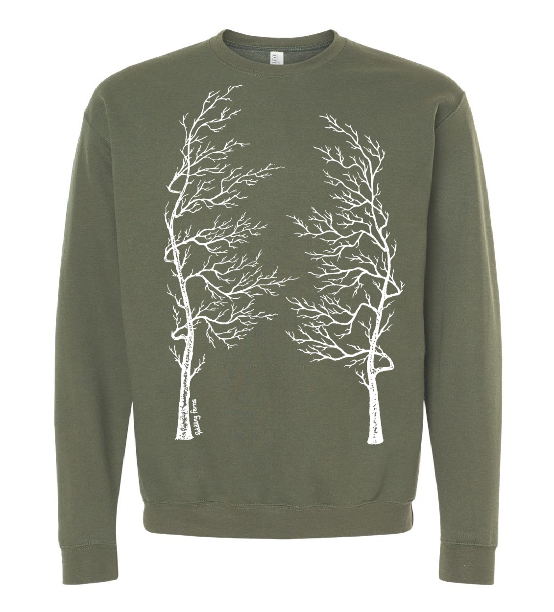 Tree Lungs Unisex Fleece Crewneck