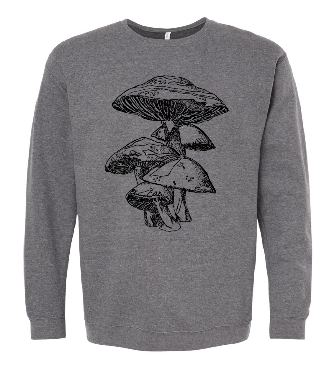 Mushrooms Unisex Fleece Crewneck