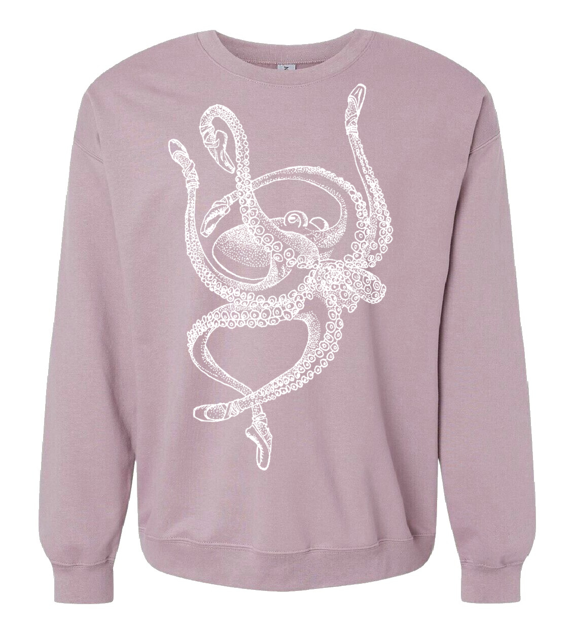 Octopus Ballet Dancer Unisex Fleece Crewneck