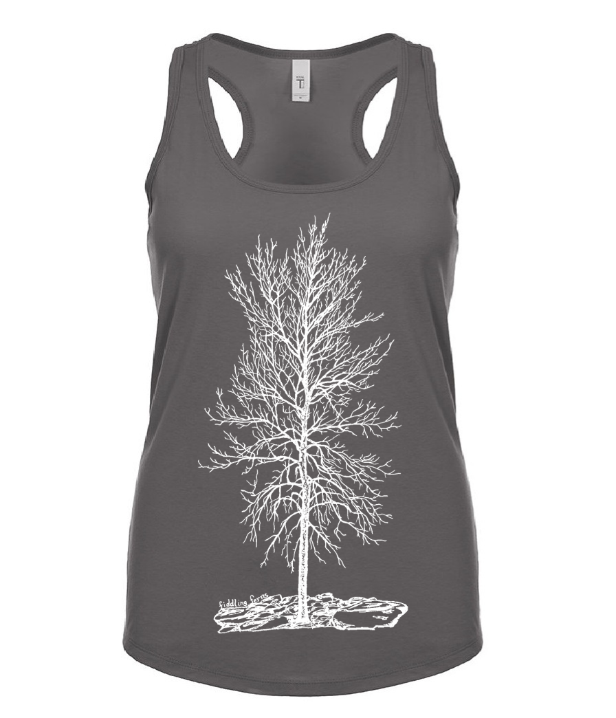 Bare Winter Tree "Solitude" Ladies Tank Top