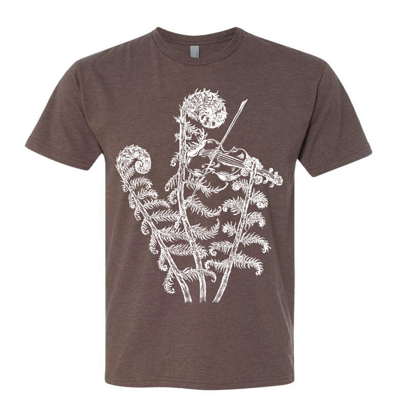 Fiddleheads Playing the Fiddle Unisex T Shirt