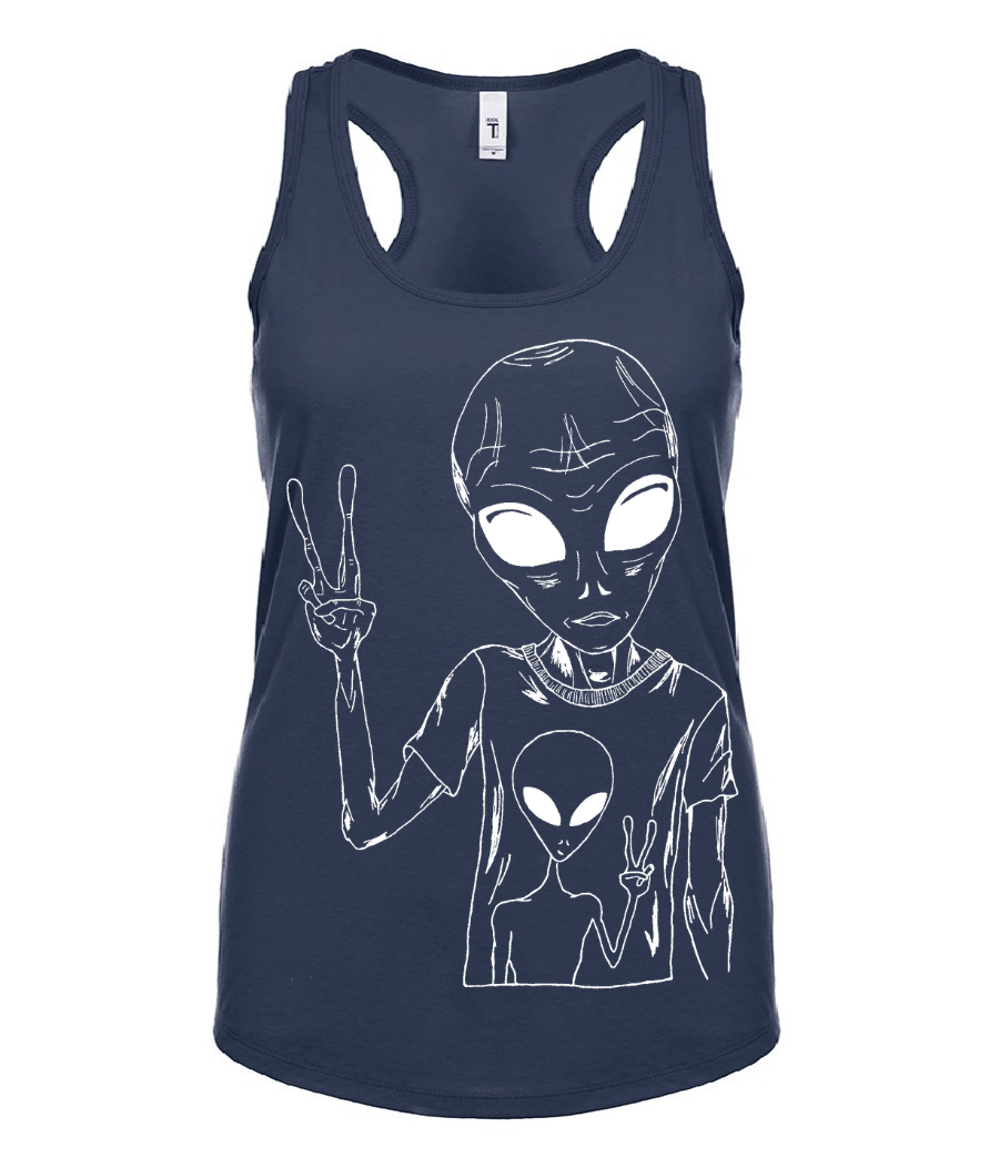 Alien T-Shirt Ladies Tank Top