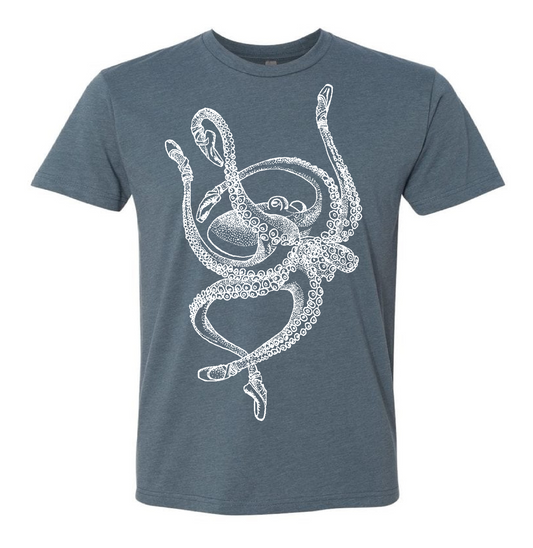 Octopus Ballet Dancer Unisex T Shirt