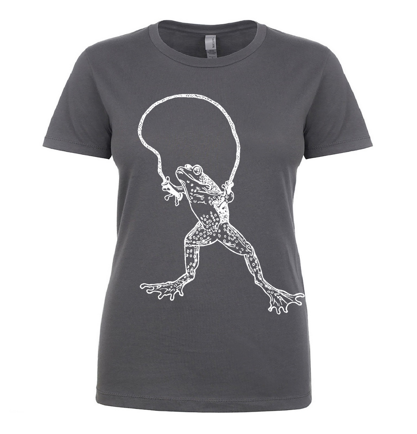 Jumping Frog Ladies T Shirt