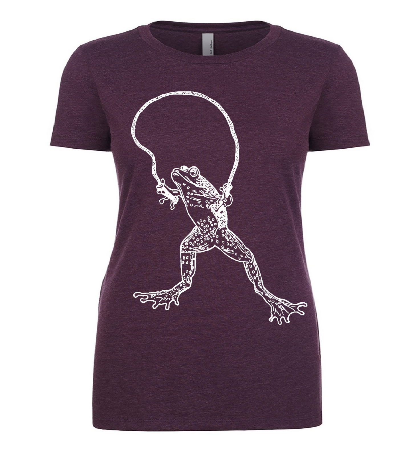 Jumping Frog Ladies T Shirt