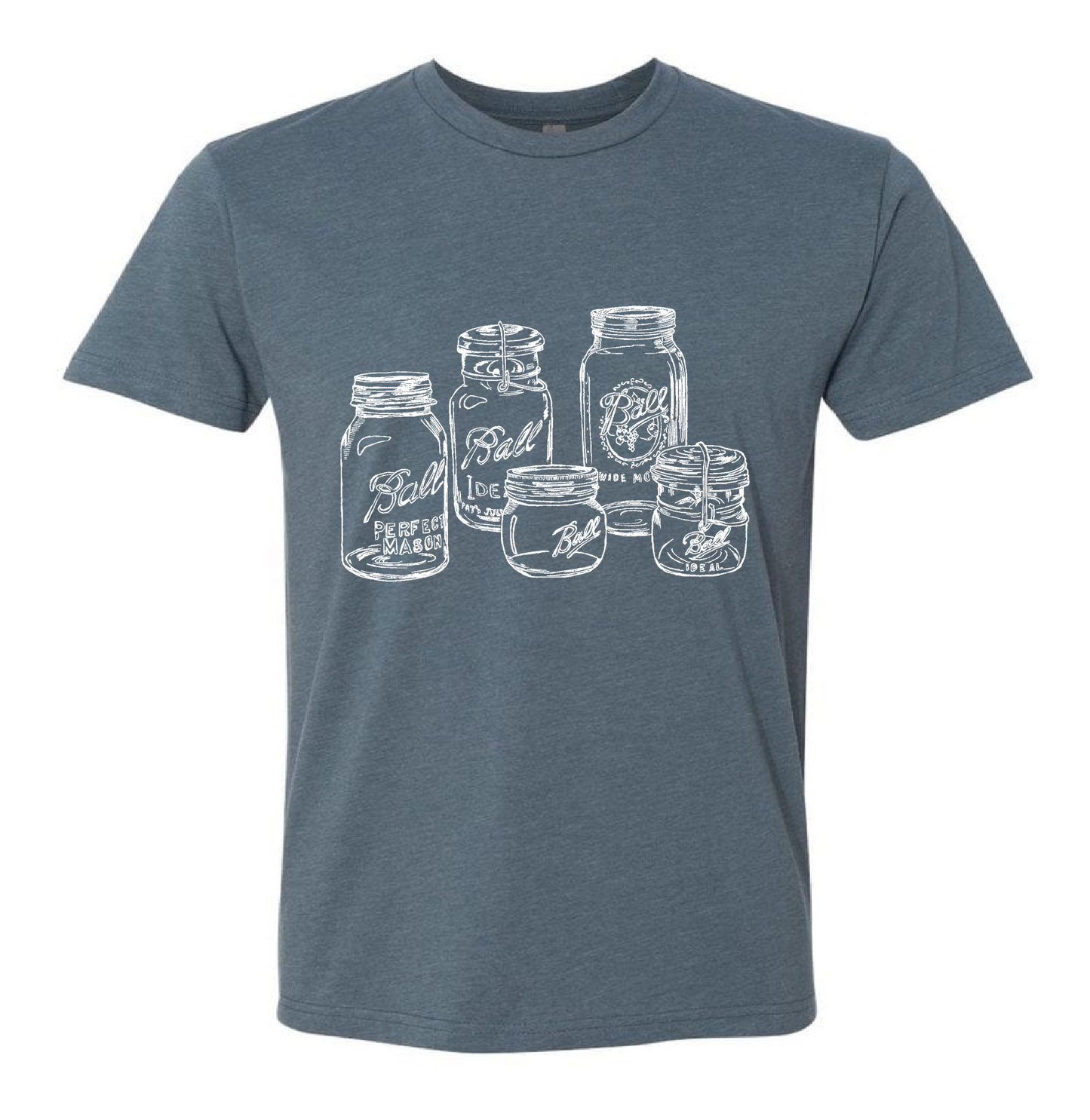 Vintage Mason Jars Unisex T Shirt