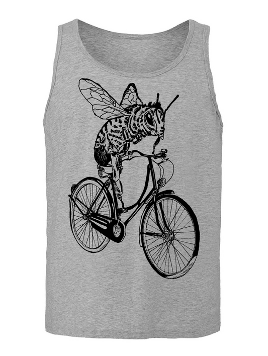 Bee Cyclette Bicycle Unisex Tank Top