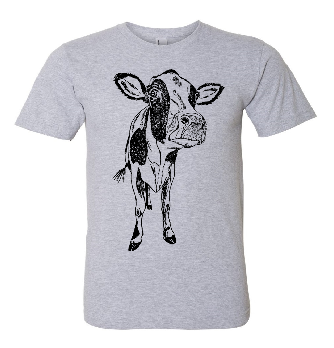 Curious Cow Unisex T Shirt