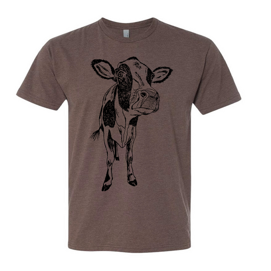 Curious Cow Unisex T Shirt