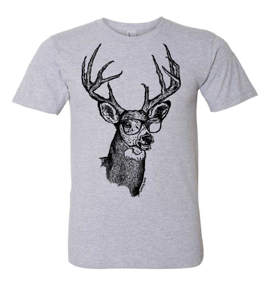 Handsome Buck with Glasses Unisex T Shirt