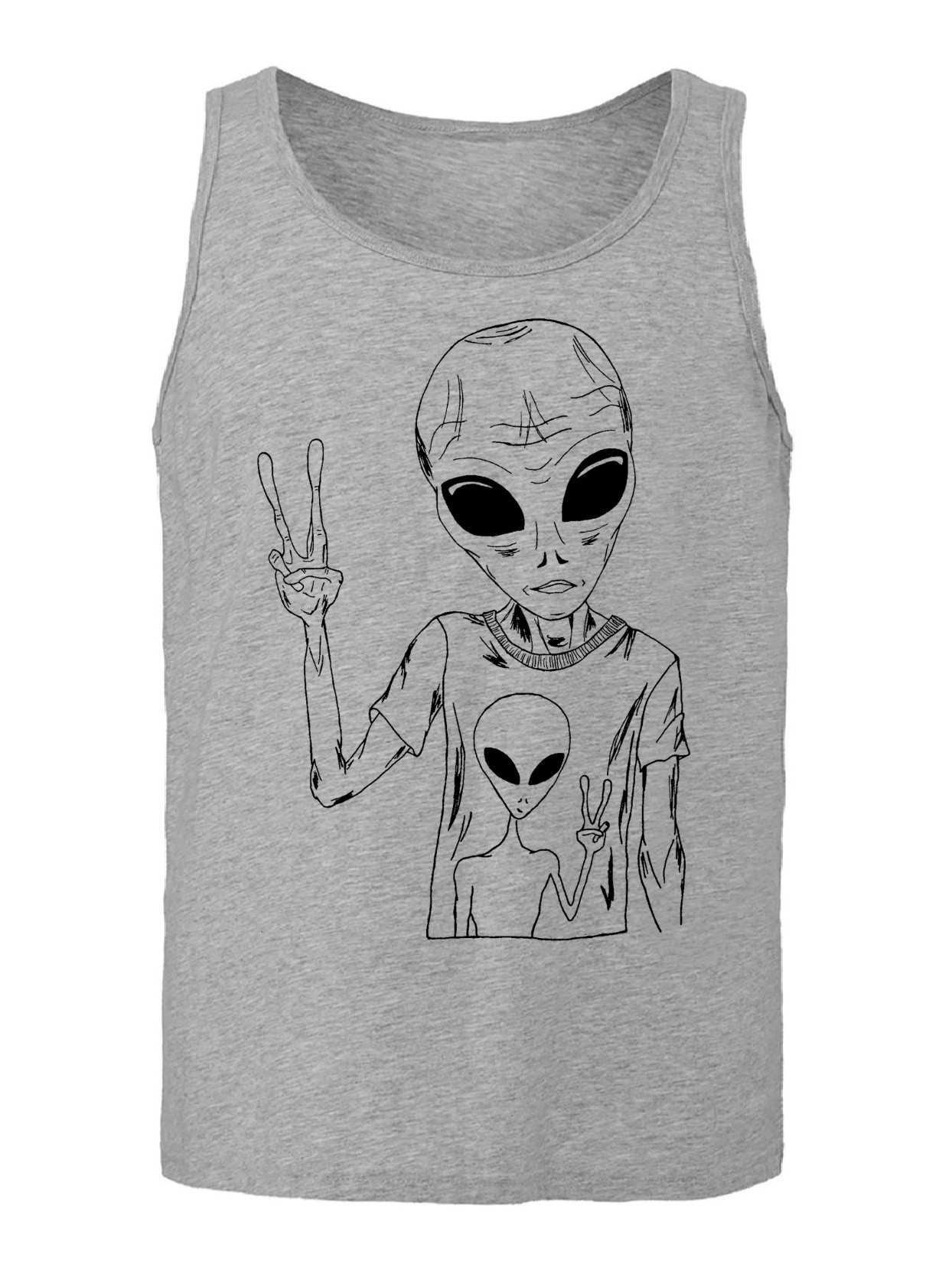 Alien T Shirt Unisex Tank Top
