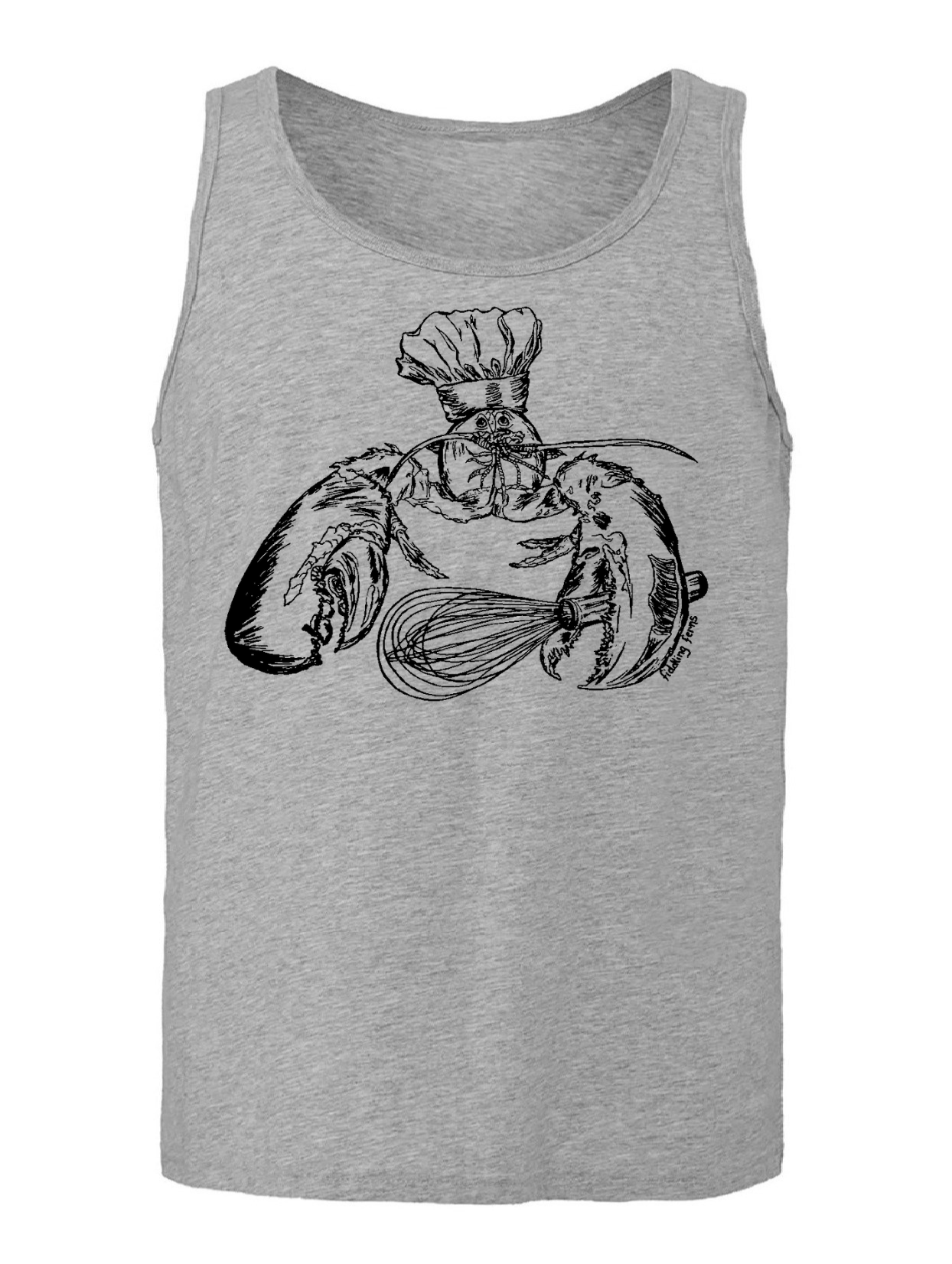Chef Lobster Unisex Tank Top
