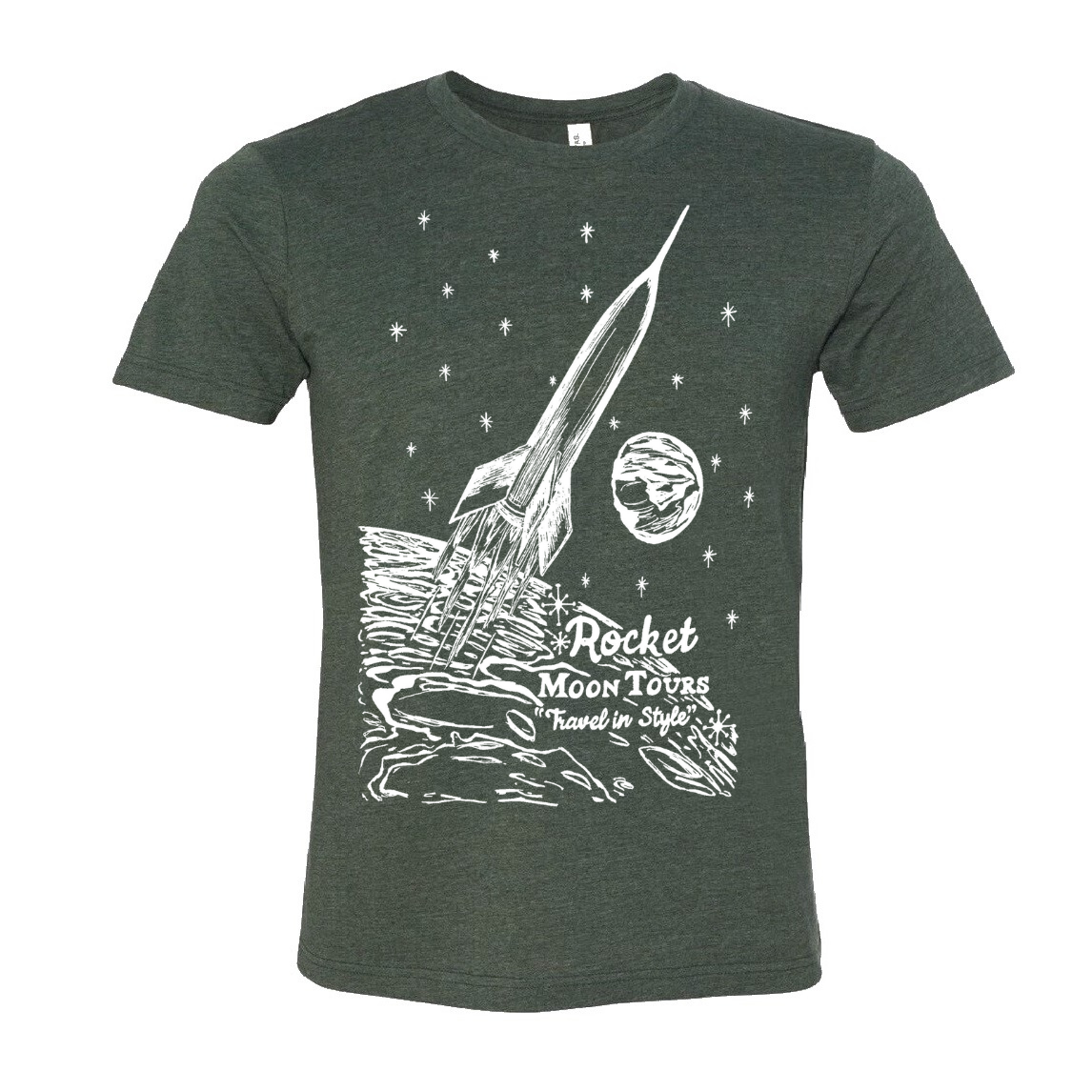 Rocket Moon Tours Unisex T Shirt